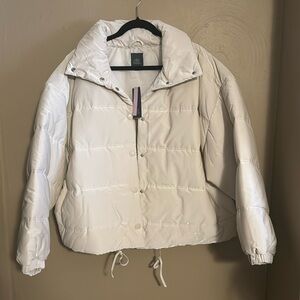 Wild Fable Cream Puffer Jacket Women’s Size XXL